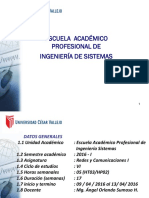 Escuela Académico Profesional de Ingeniería de Sistemas