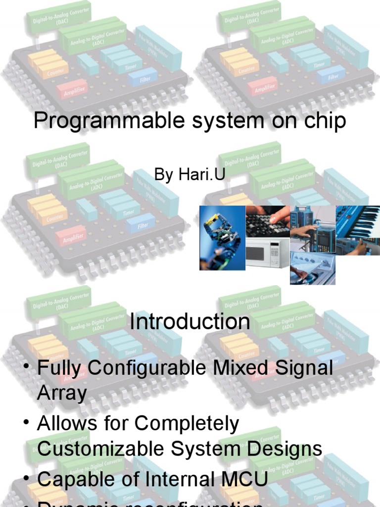 Programmable System On Chip: by Hari.U | PDF