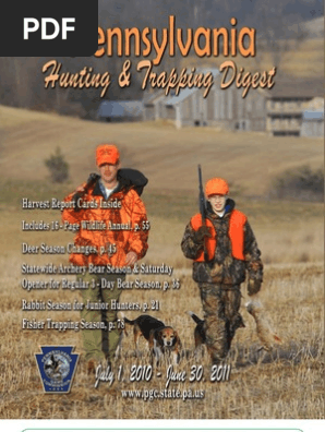 2010-2011 Pennsylvania Hunting Trapping Digest