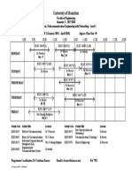 Timetable - BEng (Hons) TWN - Semester 2