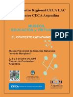 Memorias del II Encuentro de CECA - Museos, Educación y Virtualidad