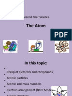 The Atom: Second Year Science