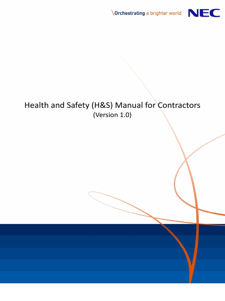 Health and Safety Manual PDF Personal Protective Equipment Risk Assessment