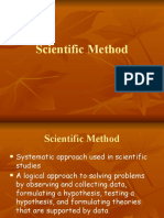 Scientific Method CONTINUED