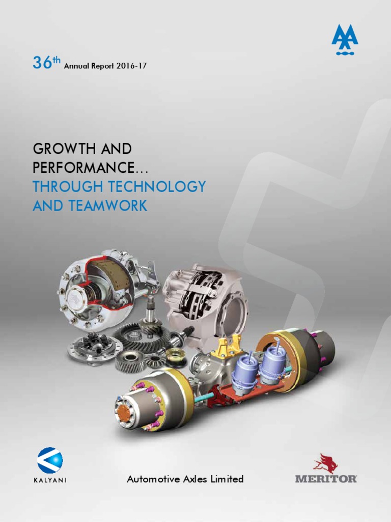 Automotive Axles AR 201617 PDF Dividend Corporate Governance