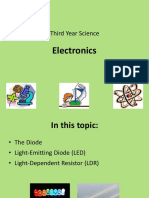 Electronics: Third Year Science
