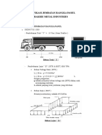 Spesifikasi Jembatan Panel 42 M