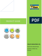 Product Guide: Pidilite Industries LTD