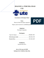 ORIGEN Y PRESERVACIÓN DE LA VARIABILIDAD GENÉTICA