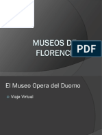 Museos de Florencia