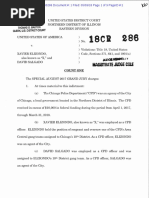 Federal indictment against Chicago Police Officers Xavier Elizondo and David Salgado