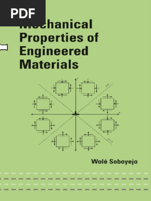 ARAI  Wole Soboyejo) Mechanical Properties of Engineere (BookFi) | PDF