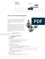 AC-R - Gas Pressure Regulator