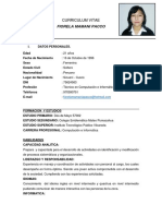 Curriculum Vitae Fio