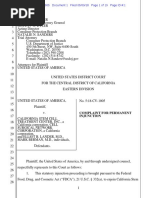 USA v. California Stem Cell Treatment Center, Cell Surgical Network, Elliot Lander, and Mark Berman