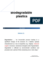 Biodegradable Plastics