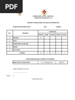 Borang Pemeriksaan Pagi Hari Kedua