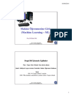 Makine Ogrenmesi-ML-10 PDF