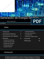 Generación de Energía Eléctrica