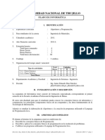 Silabo Algoritmos y Programación - Materiales Semestre 2011-1