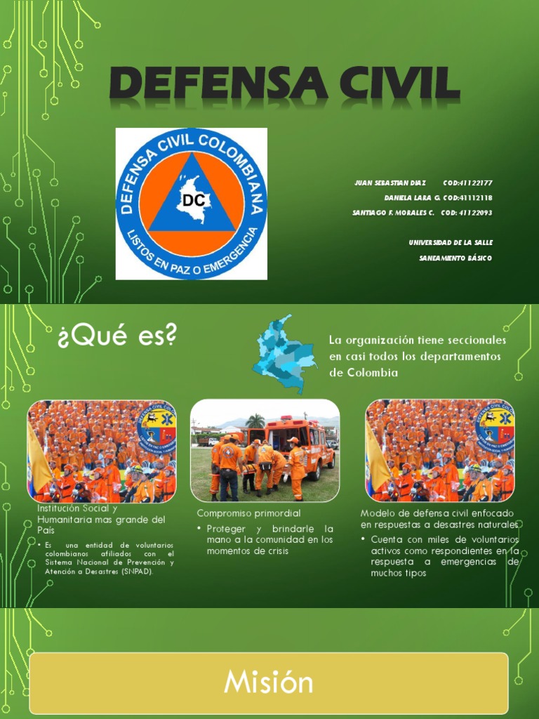 Defensa Civil Defensa Civil Agua