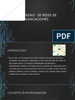 Sincronizmo de Redes de Telecomunicaciones