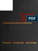 Microscale Inorganic Chemistry - A Comprehensive Laboratory Experience - Szafran, Zvi