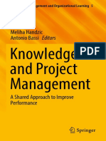 Meliha Handzic, Antonio Bassi Eds. Knowledge and Project Management A Shared Approach To Improve Performance