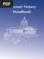 Missouri Notary Handbook