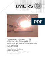 Design of Future Low-Energy LED Replacement For Fluorescent Tubes