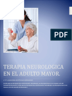 Terapia Neurologica en El Adulto Mayor - UPQROO