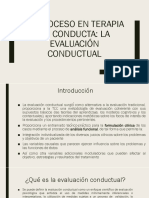 Evaluacion Conductual