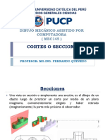 Secciones en dibujo mecánico