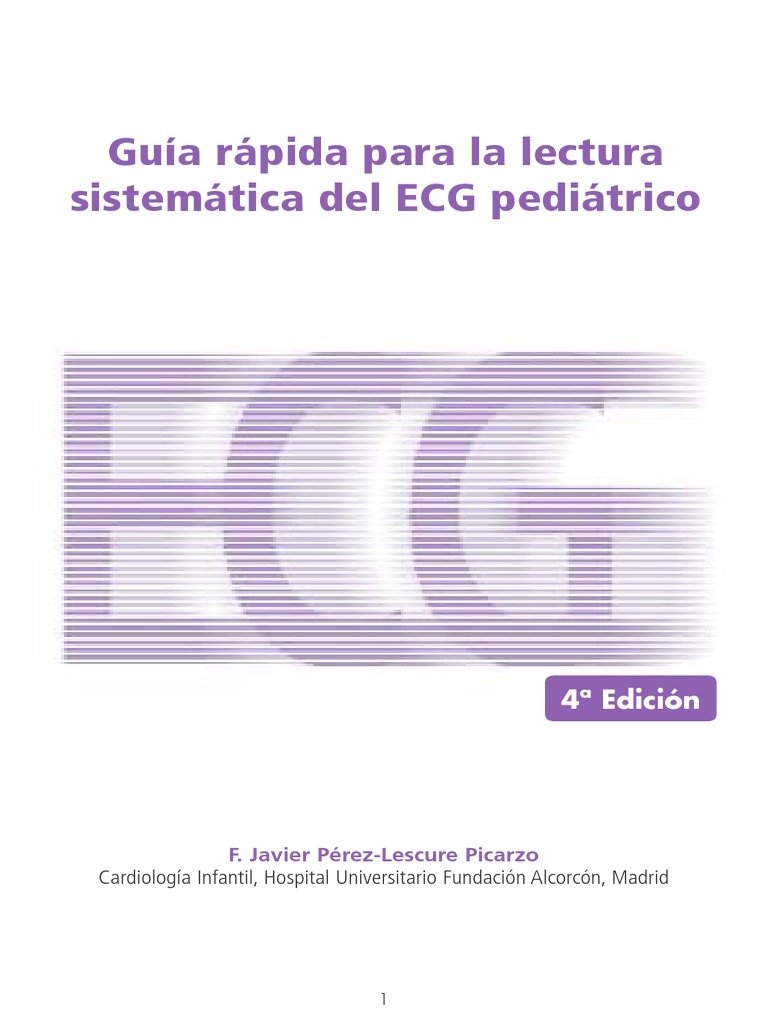 Ecg PDF | PDF | Electrocardiografia | Cardiología