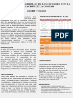 Estudio Del Desarrollo de Las Ciudades