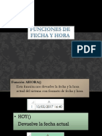 Funciones de Fecha y Hora PDF