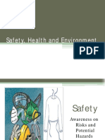 Safety, Health and Environment