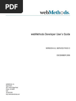 WebMethods Developer User's Guide - Software AG Documentation