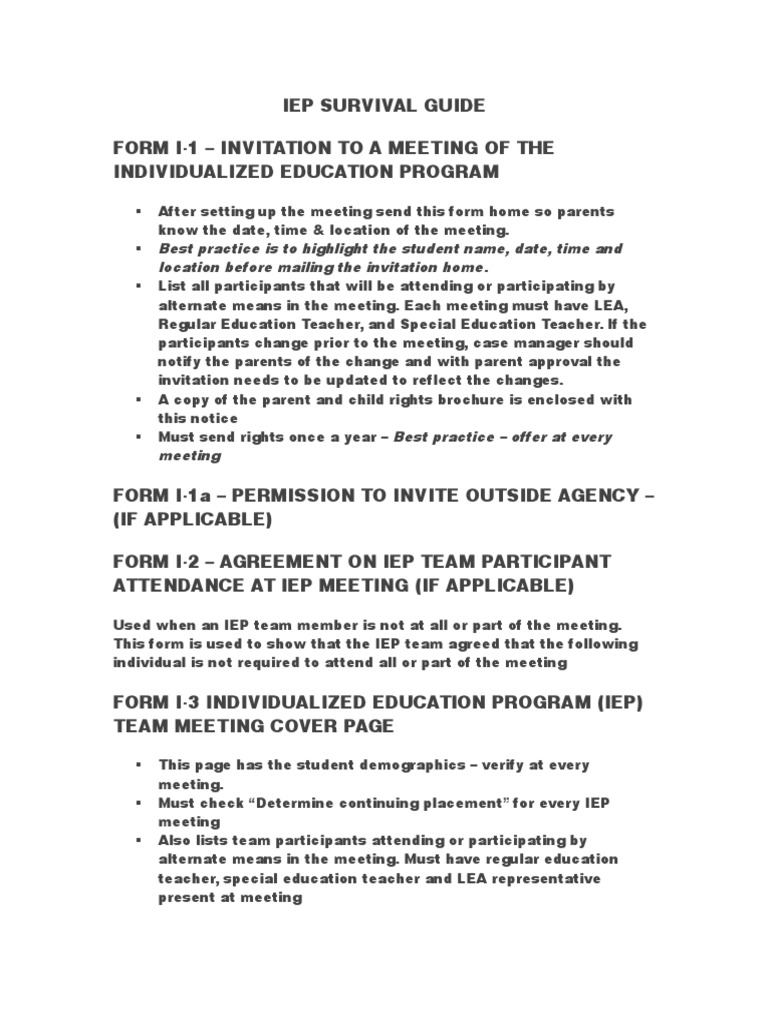 Educ6014 Week 3 Iep | PDF | Individualized Education Program | Special ...