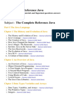 The Complete Reference Java - Lecture Notes, Study Materials and Important Questions Answers