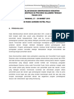 Laporan Pelaksanaan Kegiatan Sinkronisasi Dekon 2018