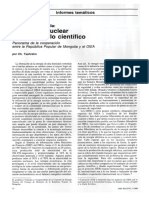 La Energía Nuclear y El Desarrollo Científico: Informes Temáticos