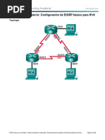 7.4.3.5 Lab - Configuring Basic EIGRP for IPv6