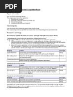 Talend Component tGoogleSheetInput