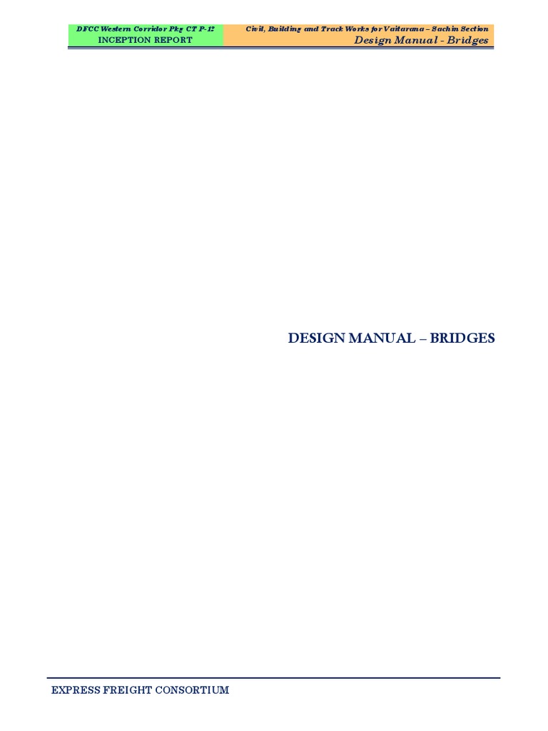 Stone Pitching for Bridge Design | PDF | Track (Rail Transport) | Deep ...