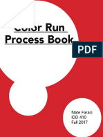 Color Run Process Book
