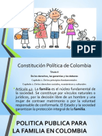 Politica Publioca Familia Colombia