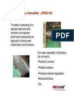 Demulsificador - Separabilidad de Agua PDF