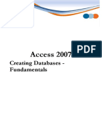 Access Designing Databases Manual PDF