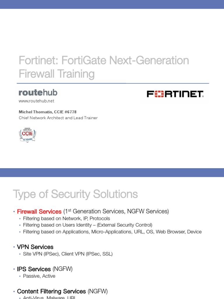 Fgt Overview And Design Pdf Virtual Private Network Firewall